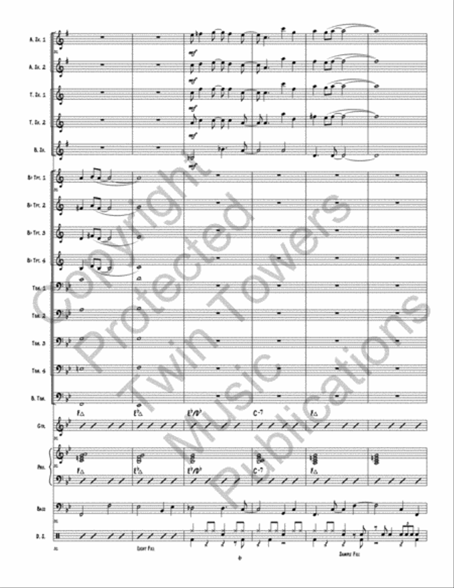 New Beginning 2.0, A New Beginning 2.0, A Jazz Ensemble scores gallery preview page 7