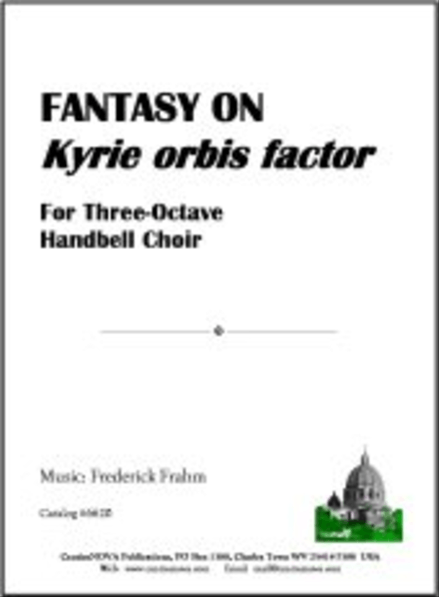 Fantasy on 'Kyrie orbis factor' 3-Octaves scores gallery preview page 1