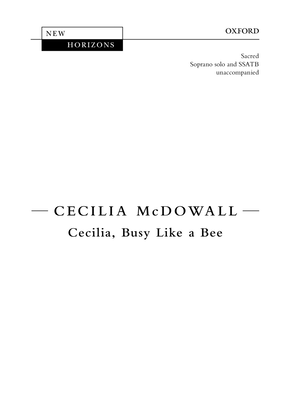 Book cover for Cecilia, Busy Like a Bee