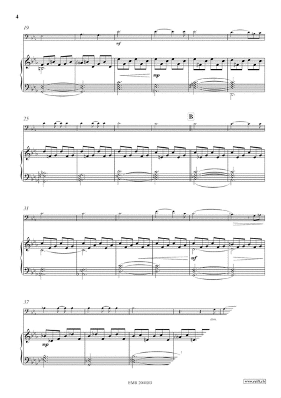 Ave Maria Bassoon Solo scores gallery preview page 5