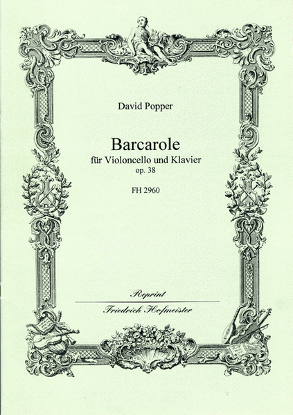 Barcarole, op. 38