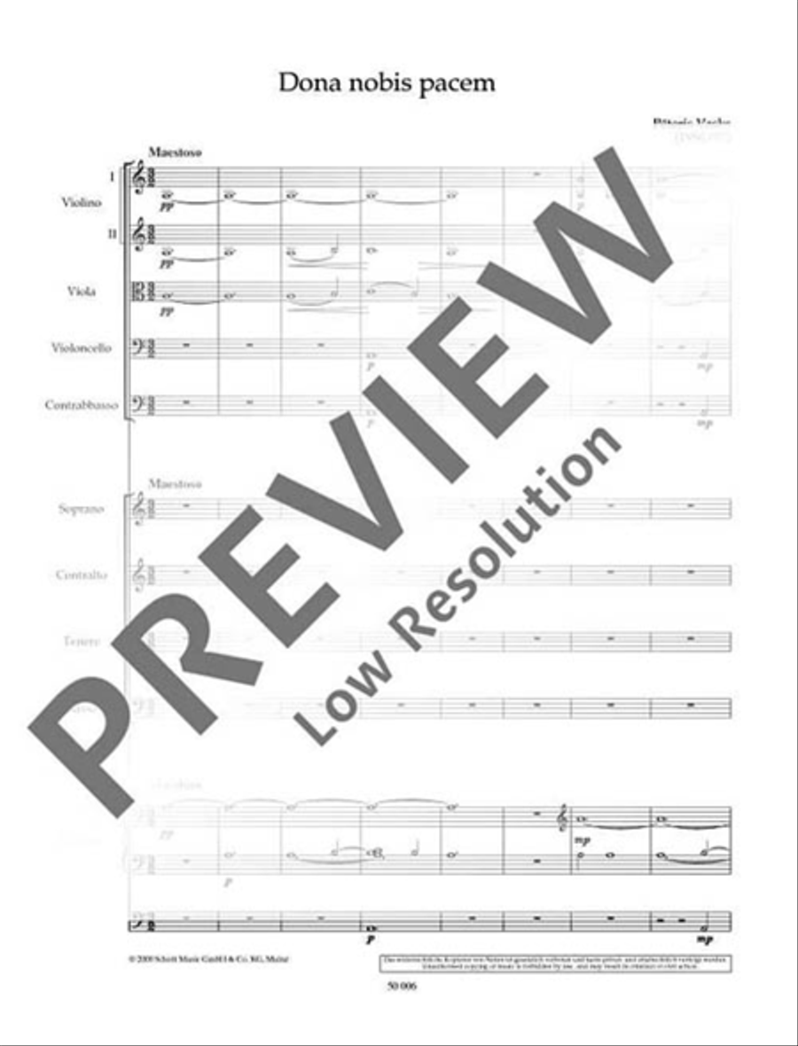 Dona Nobis Pacem Dona Nobis Pacem Choir scores gallery preview page 2