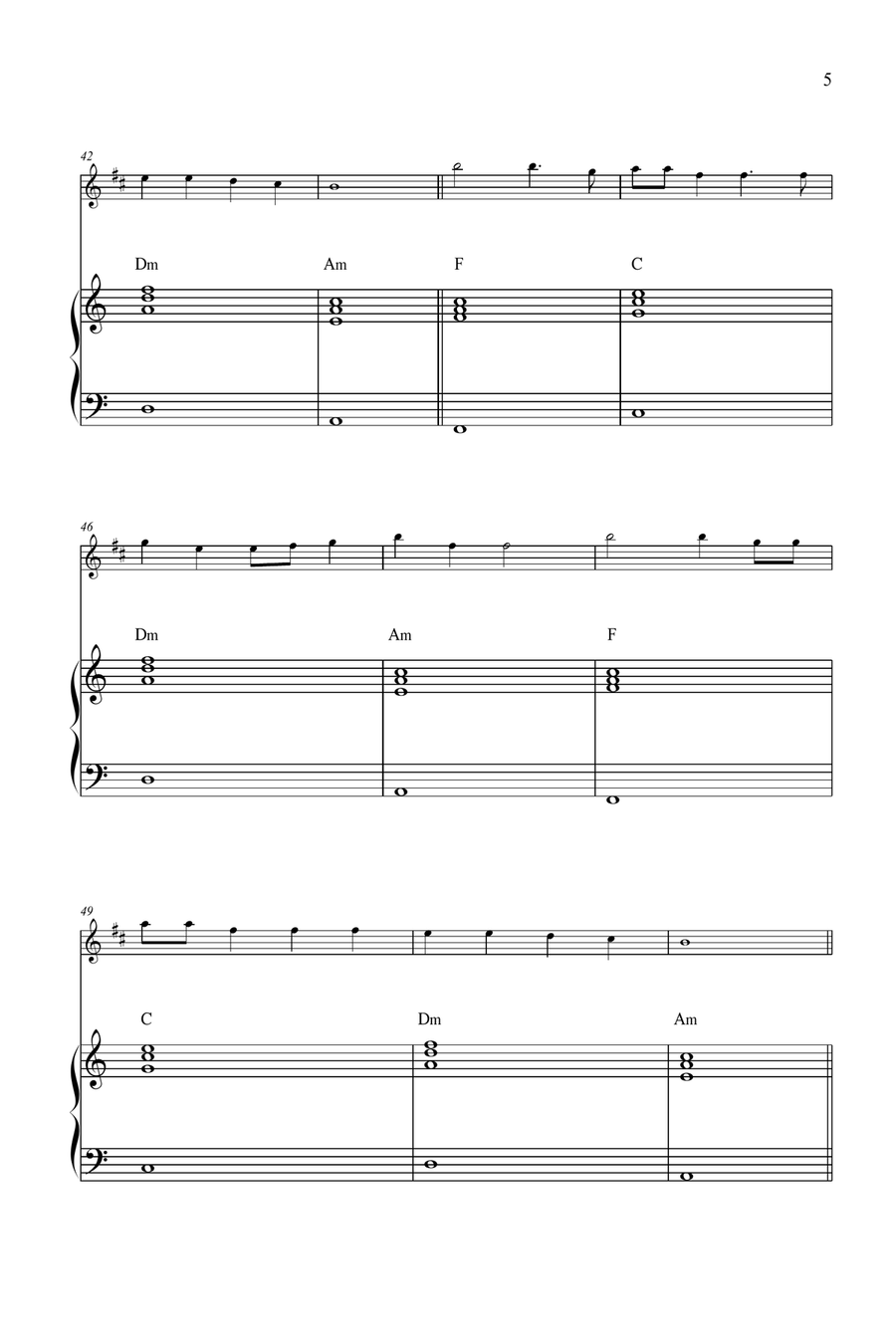 Wellerman Tenor Saxophone scores gallery preview page 5