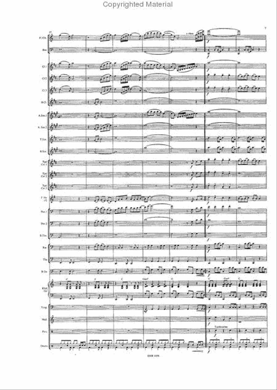 ABBA Forever ABBA Forever Concert Band scores gallery preview page 7