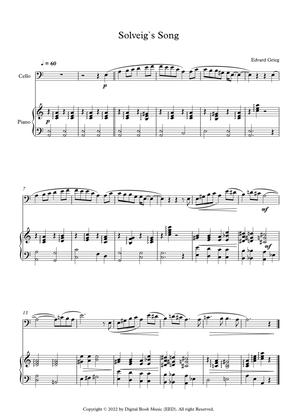 Solveig`s Song - Edvard Grieg (Cello + Piano)