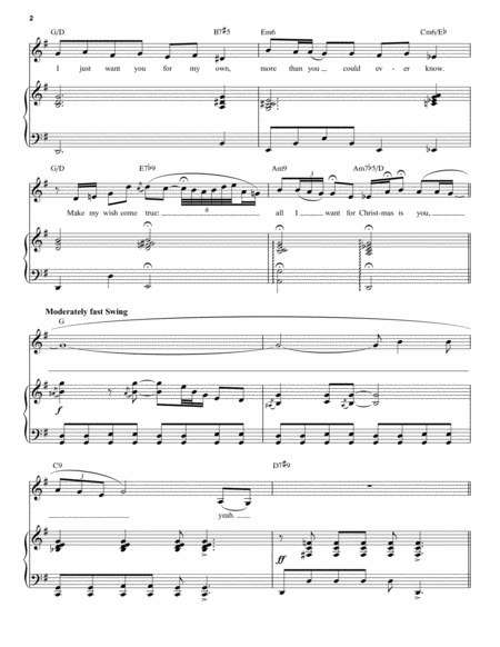 All I Want For Christmas Is You [Jazz Version] (arr. Brent Edstrom)