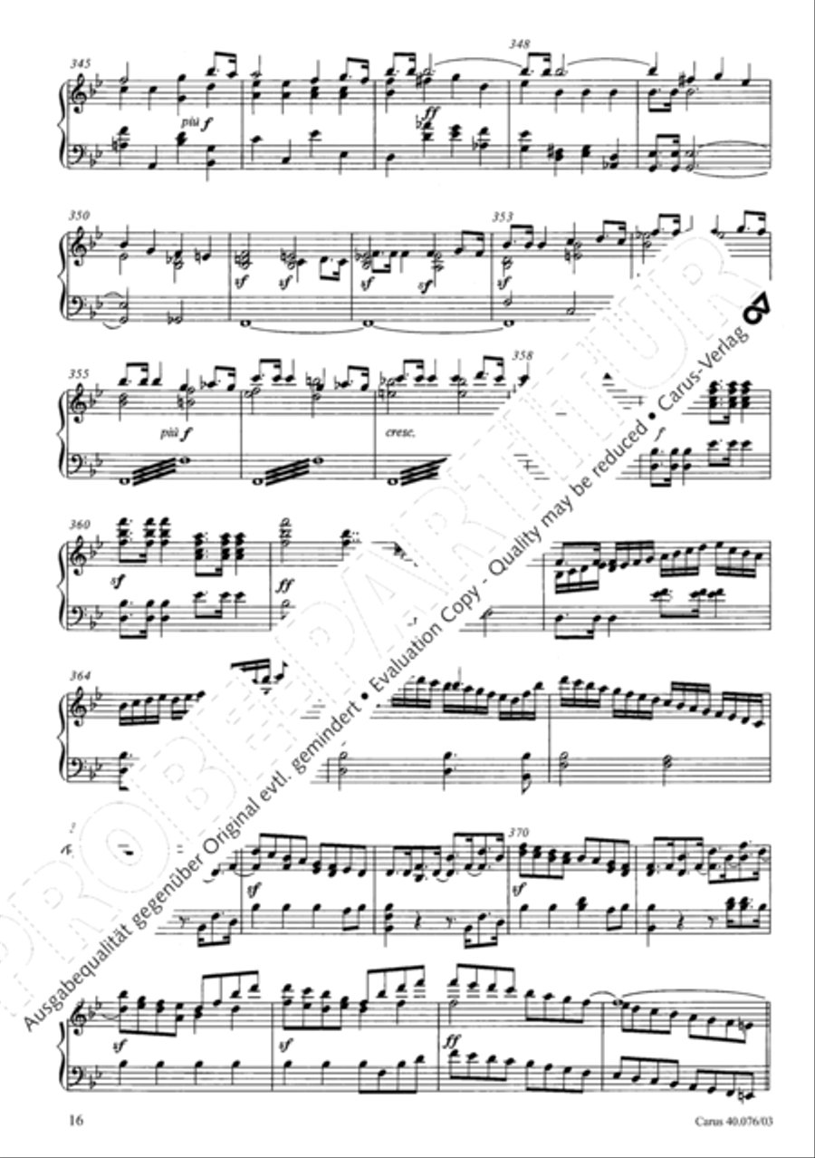 Hymn of Praise, MWV A 18 SSAATB scores gallery preview page 17