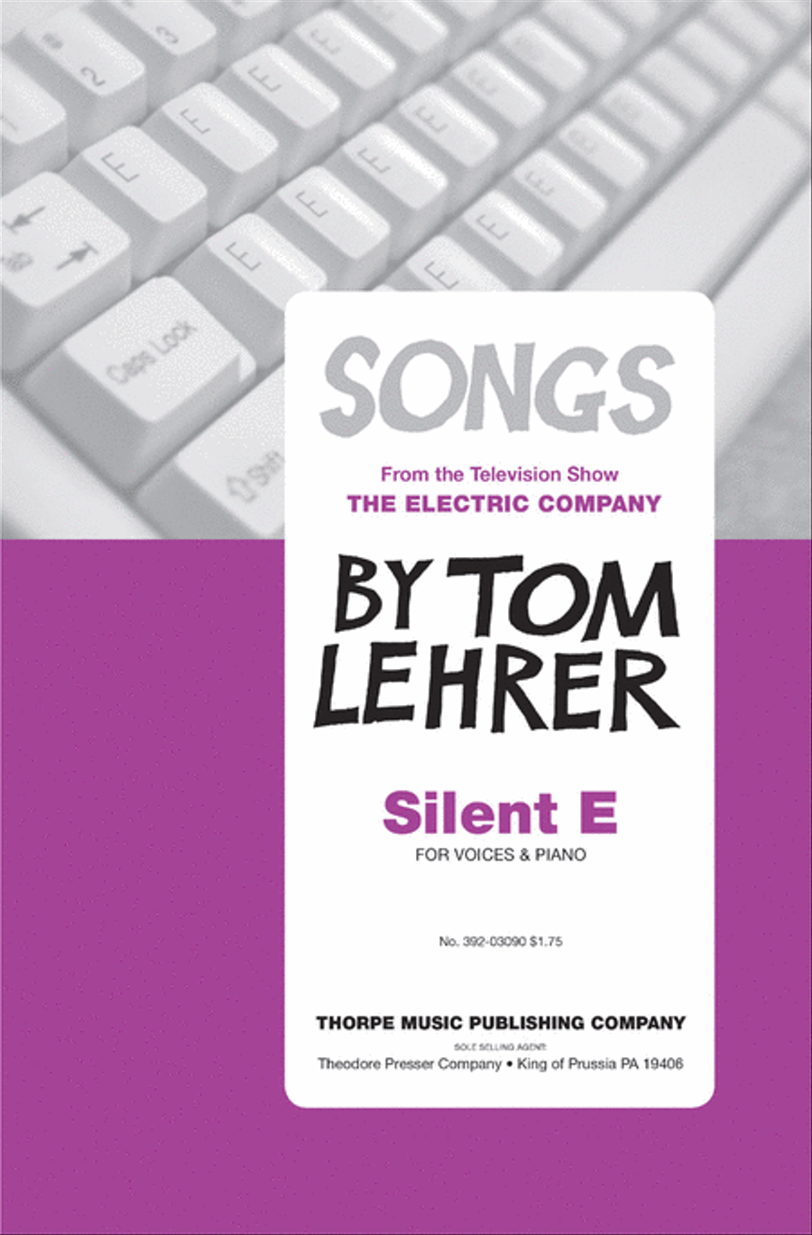 Silent E Choir scores gallery preview page 1