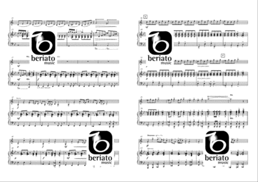 Little Rhapsody Clarinet Solo scores gallery preview page 3