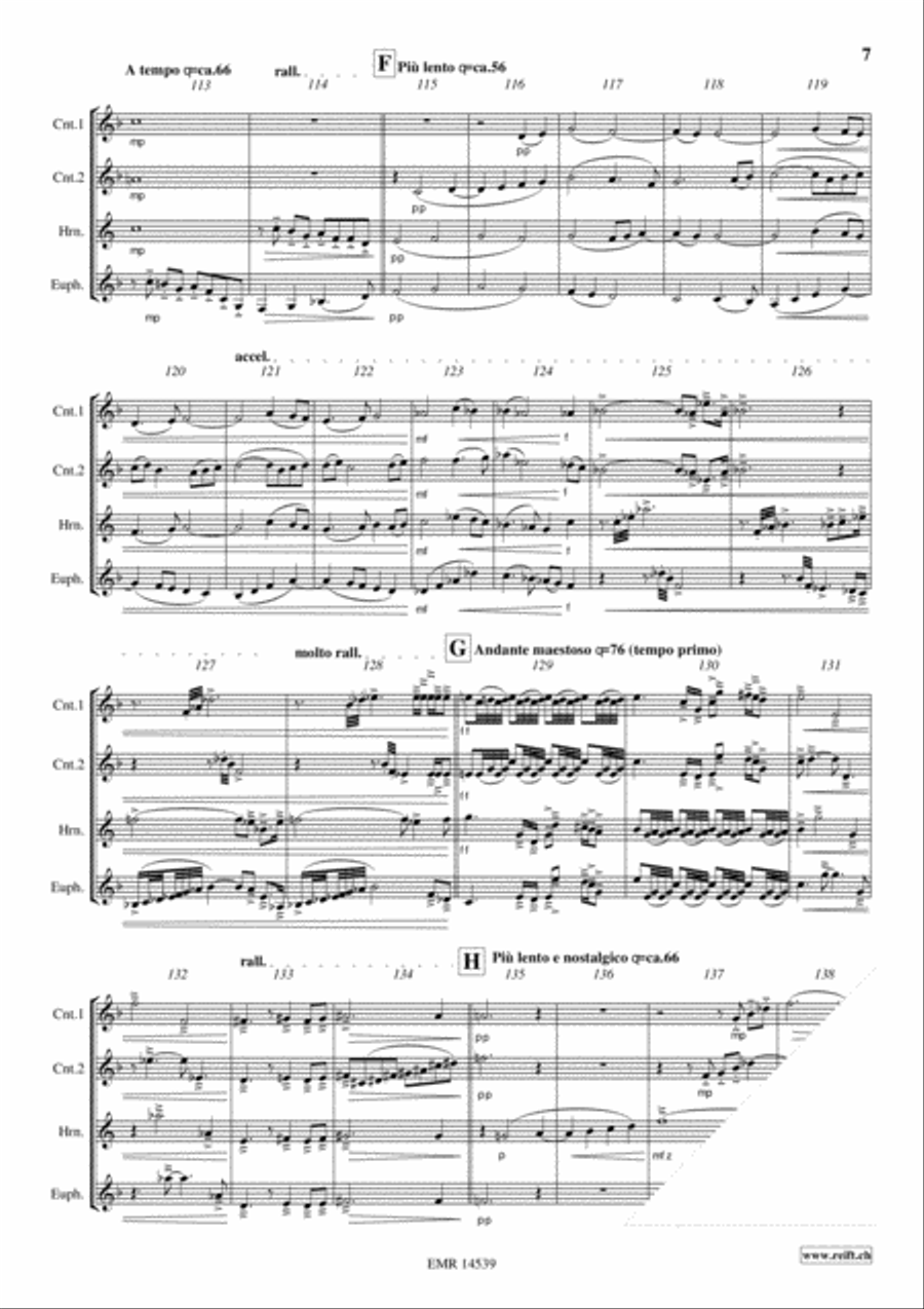 Capriccio Brass Ensemble scores gallery preview page 8