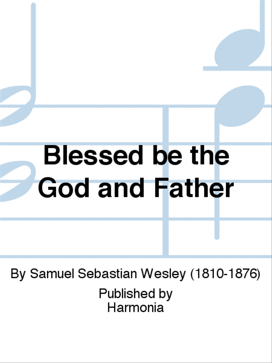 Blessed be the God and Father 4-Part scores gallery preview page 1