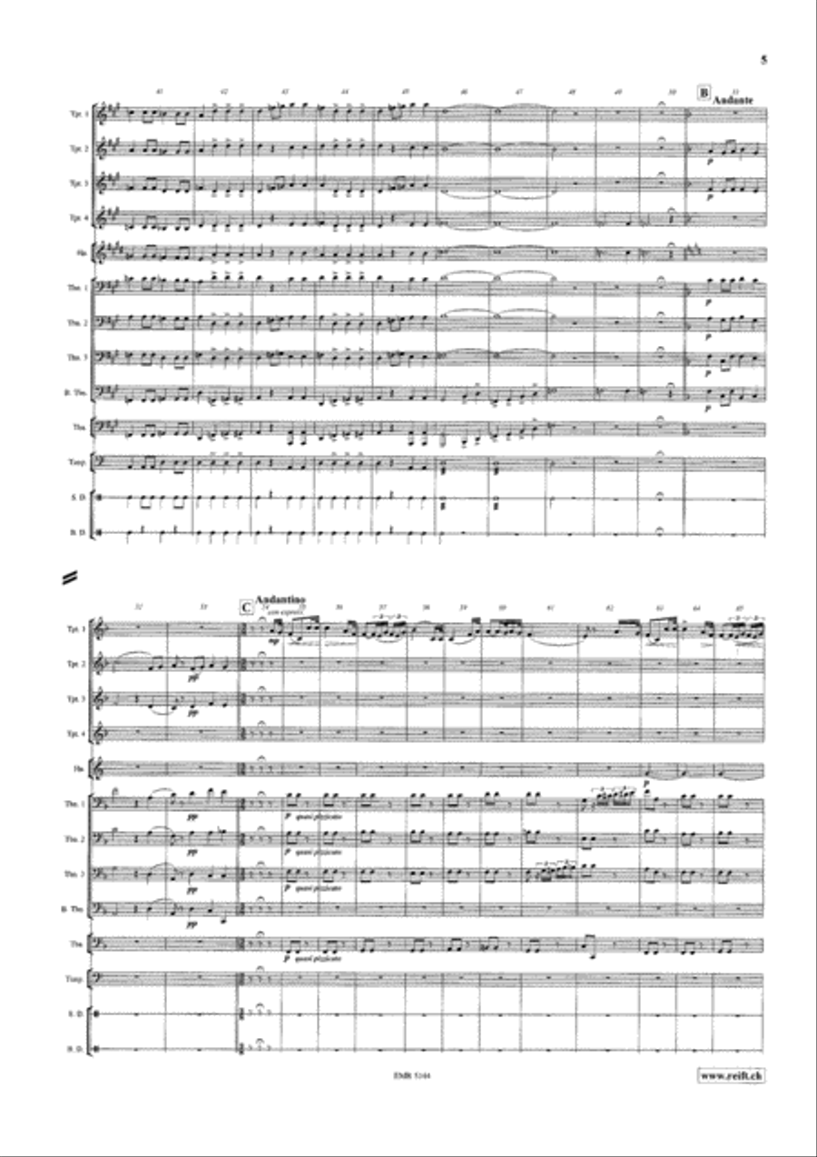 Nabucco Brass Ensemble scores gallery preview page 5