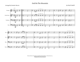 Book cover for God On The Mountain