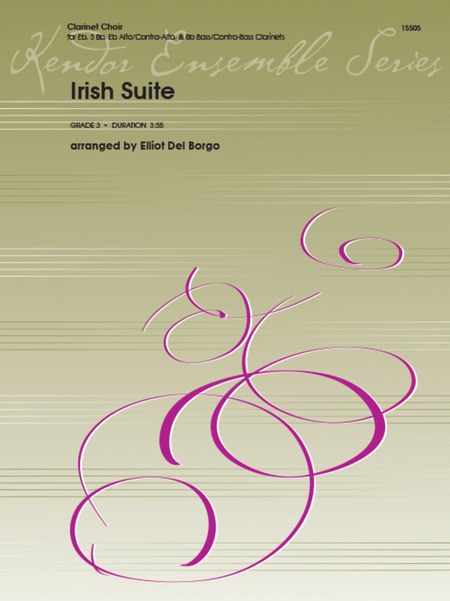 Irish Suite B-Flat Clarinet scores gallery preview page 1