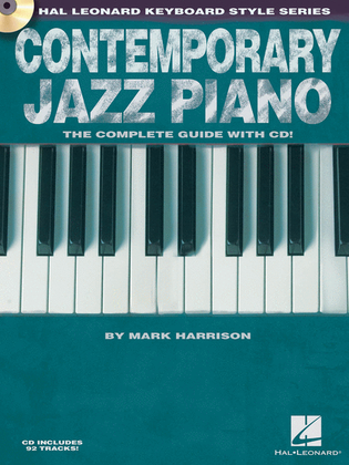 Book cover for Contemporary Jazz Piano – The Complete Guide with Online Audio!