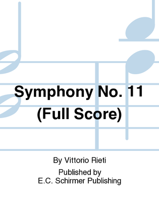 Symphony No. 11 (Additional Full Score)