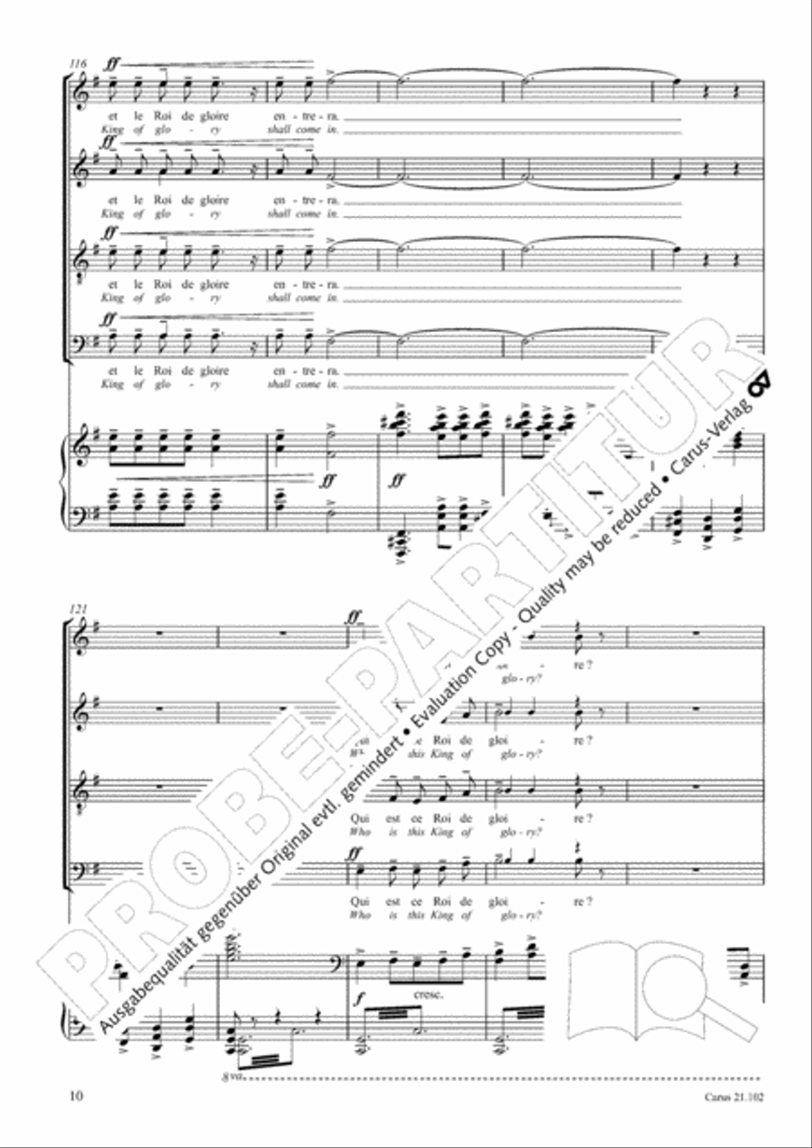 Psalm 24, LB 36 Psalm 24, LB 36 4-Part scores gallery preview page 15