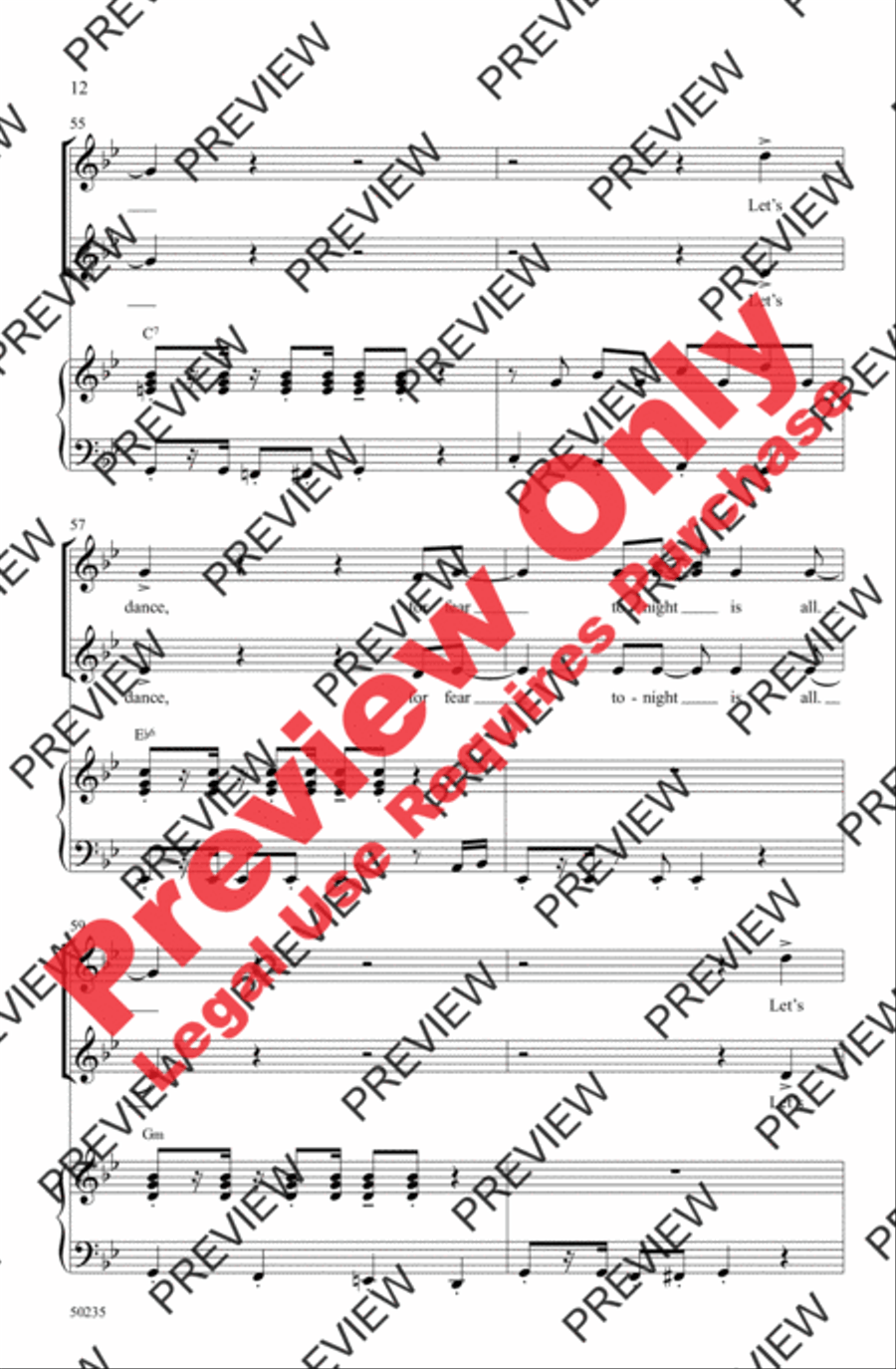Let's Dance Women's Choir scores gallery preview page 12