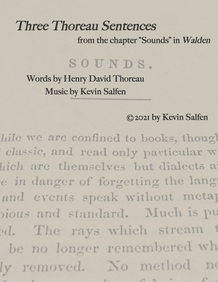 Three Thoreau Sentences image number null