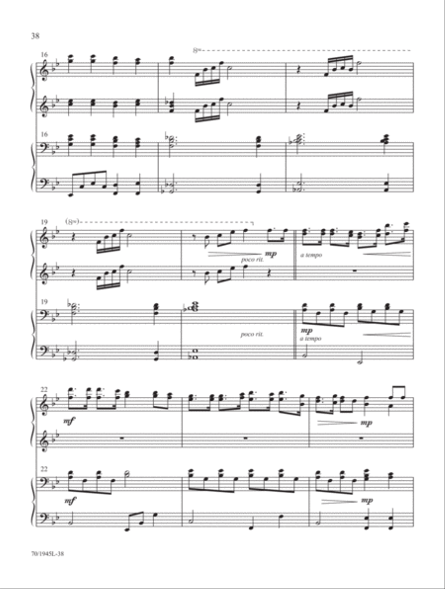 Come, Christians, Join to Play! Piano Duet scores gallery preview page 21