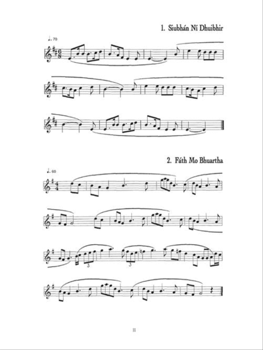 Traditional Slow Airs of Ireland Tin Whistle Sheet Music Sheet Music Plus