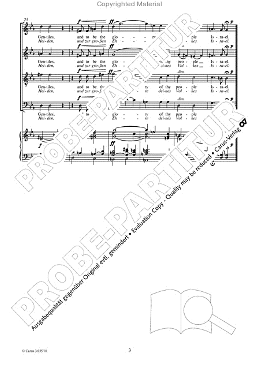 Nunc dimittis Nunc dimittis 4-Part scores gallery preview page 4