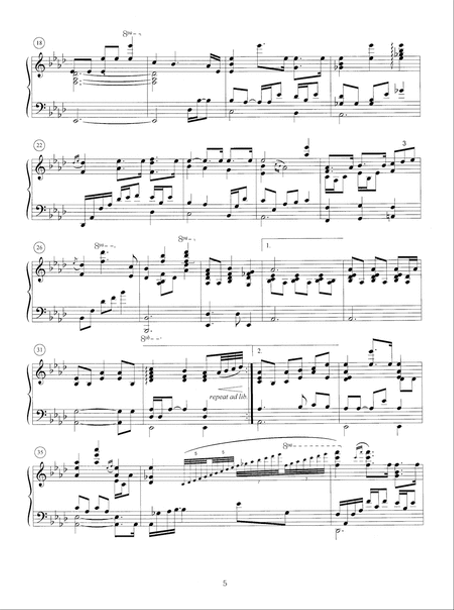 Piano Hymns Piano scores gallery preview page 6