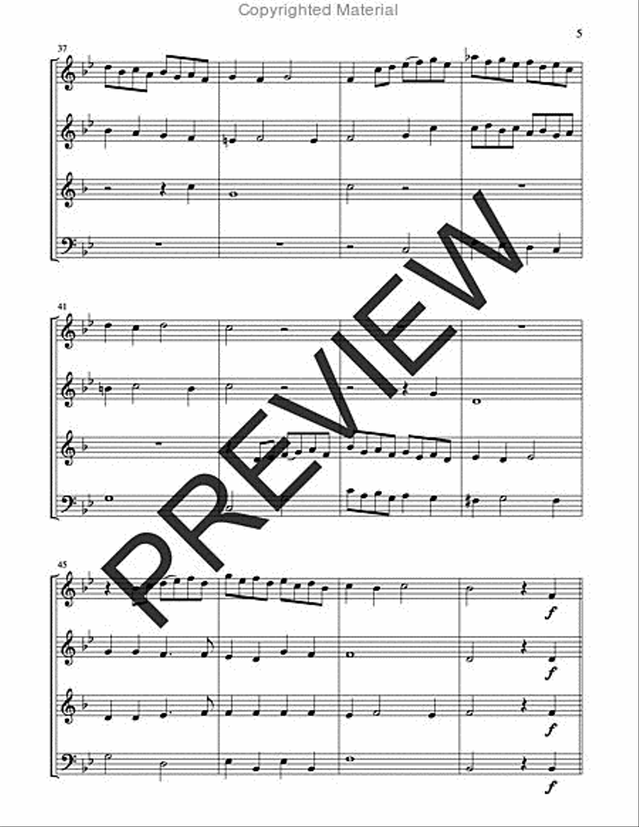 Canzon Cornetto Cornet scores gallery preview page 5