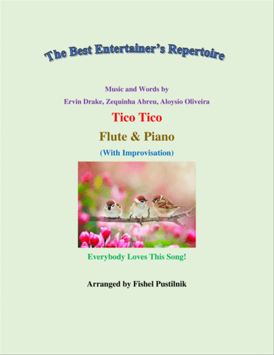 Tico Tico (tico Tico No Fuba) Flute Solo scores gallery preview page 1