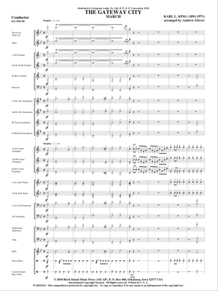 The Gateway City The Gateway City Concert Band scores gallery preview page 2