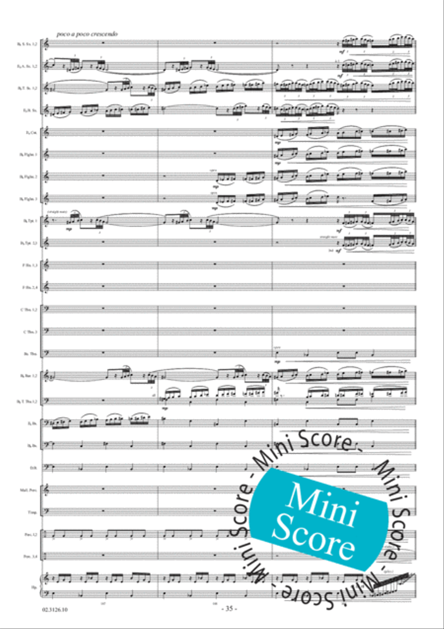 Migyur Fanfare Band scores gallery preview page 41