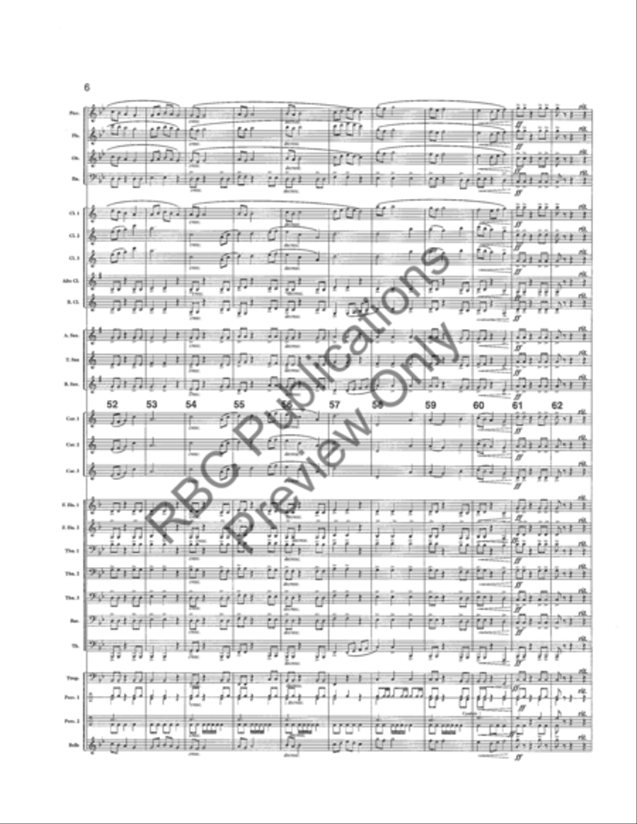 Celtic Legend (Score) Concert Band scores gallery preview page 9