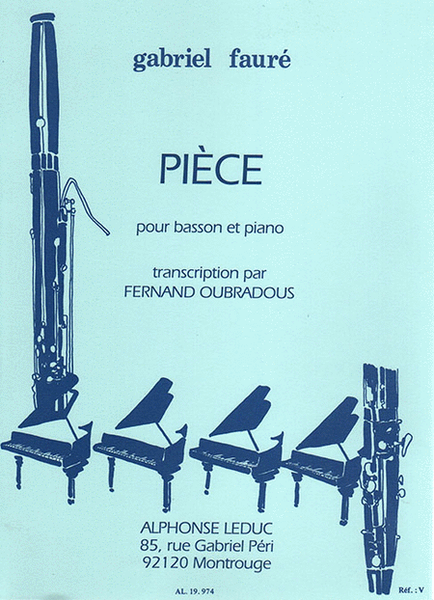 Piece - Basson et Piano