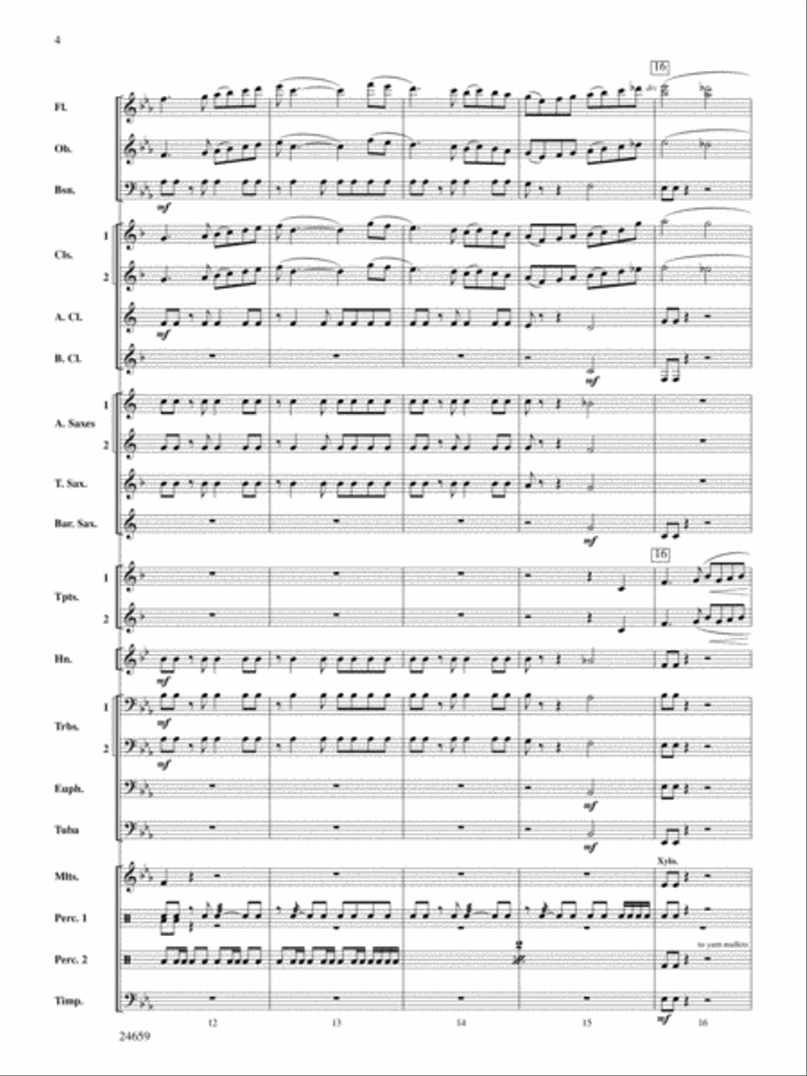 Return to Wind River: Score Concert Band scores gallery preview page 4