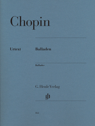 Book cover for Frederic Chopin – Ballades