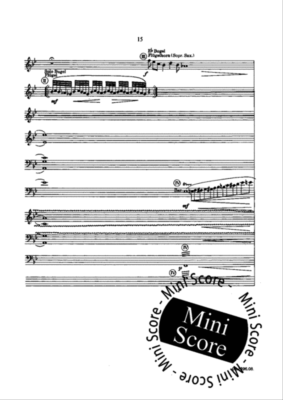 Impressions Rhapsodiques Concert Band scores gallery preview page 18