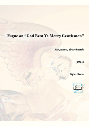 Book cover for Fugue on "God Rest Ye Merry Gentlemen"