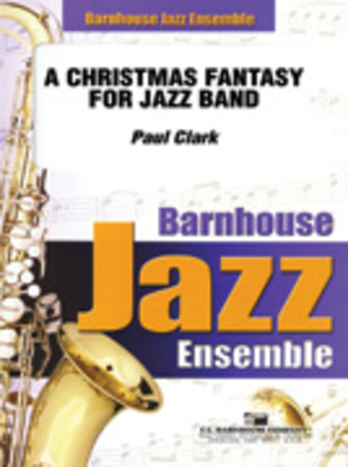 Book cover for Christmas Fantasy for Jazz Band