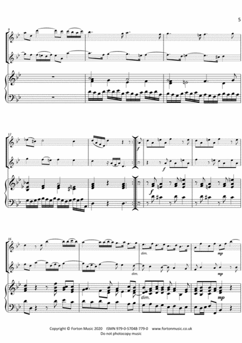 Trio Sonata Op. 1 No. 1