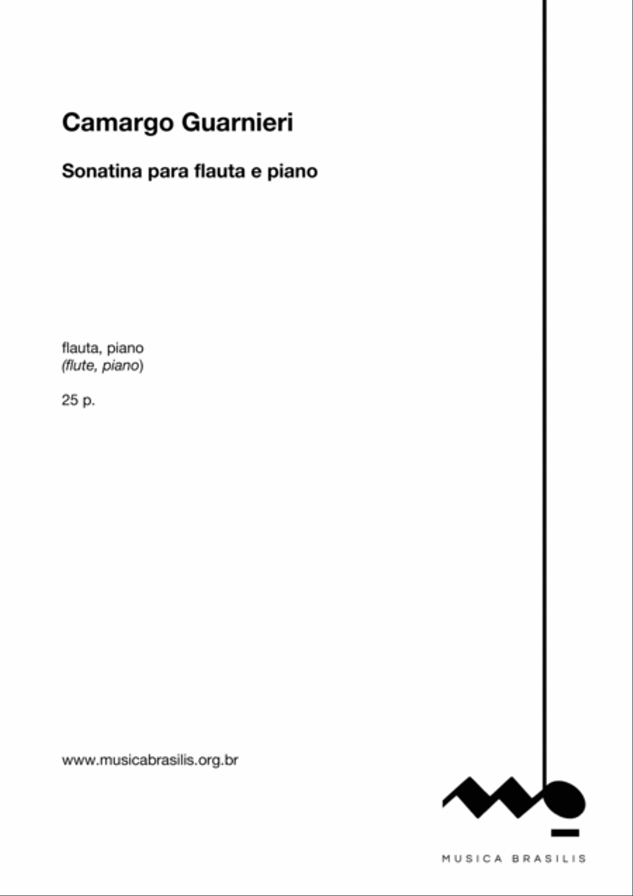 Sonatina para flauta e piano Flute Solo scores gallery preview page 2