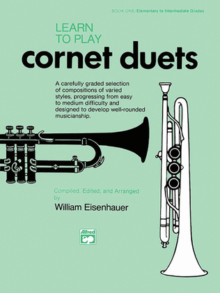 Book cover for Learn to Play Cornet Duets