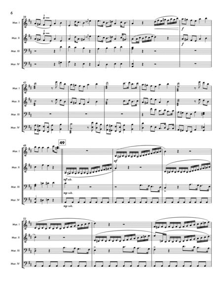 Sonata for Two Pianos, I. Allegro con Spirito, K.448 (arr. Owen Meldon)