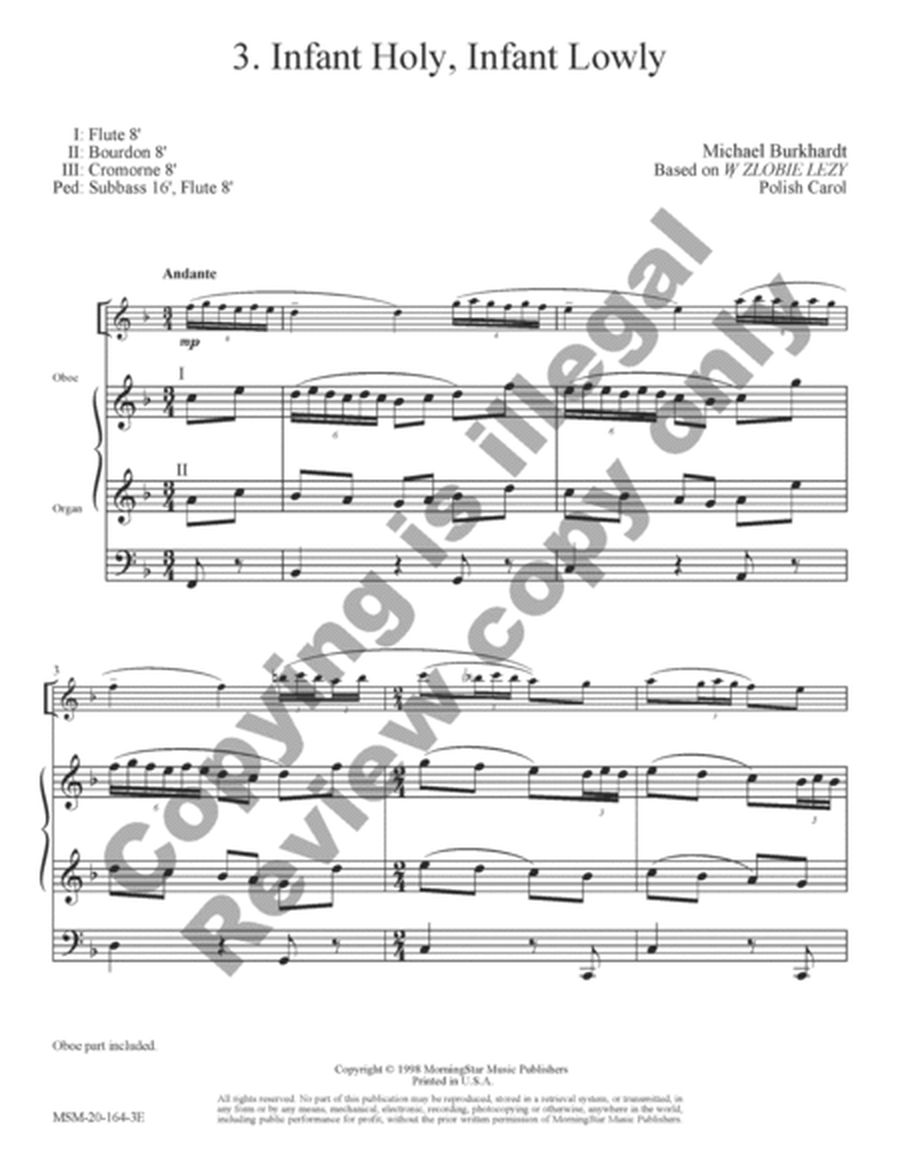 Three Carols for Oboe and Organ image number null