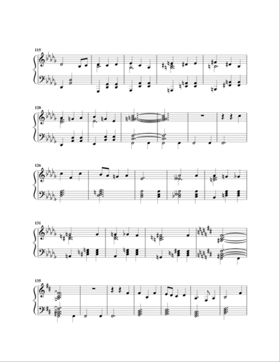 A Life's Story Piano Solo scores gallery preview page 5