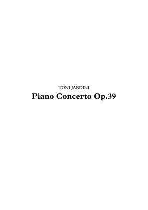 Op.39 Piano Concerto in F Sharp Minor