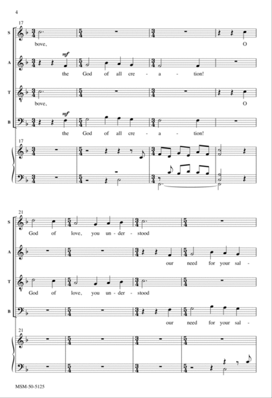 Sing Praise to God 4-Part scores gallery preview page 4