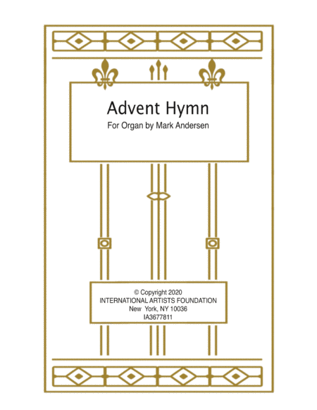 Advent Hymn for organ