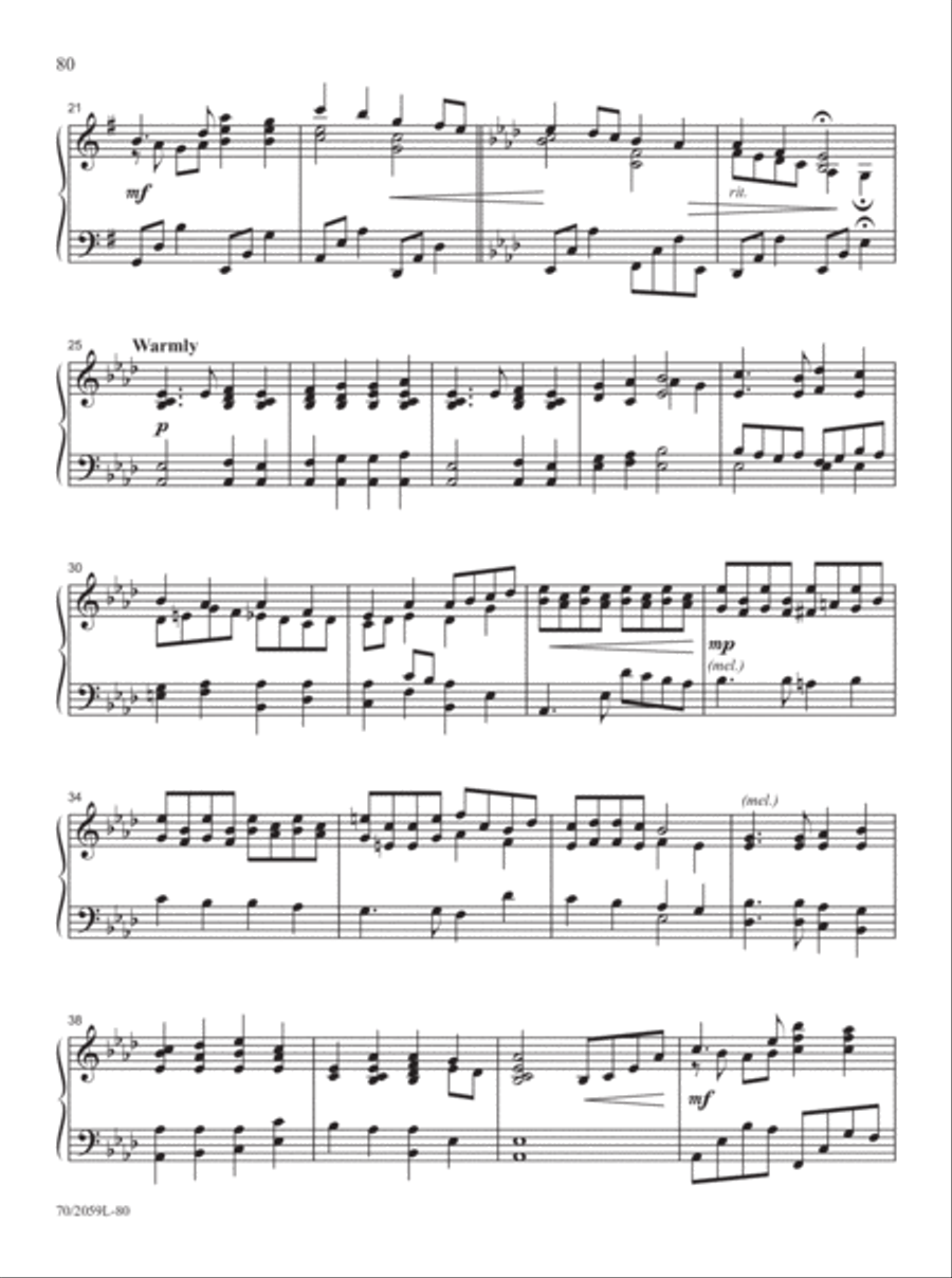 The Church Pianist's Library, Vol. 21 Piano Solo scores gallery preview page 47