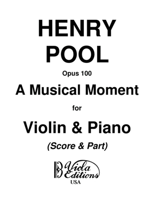 A Musical Moment for Violin and Piano
