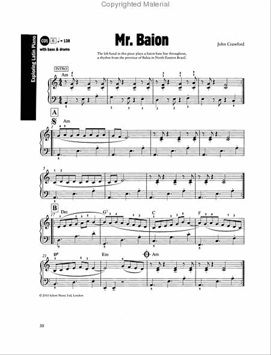 Exploring Latin Piano Piano Method scores gallery preview page 4